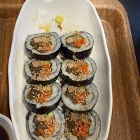 Gimbap  at Maru JaYeonSik Kimbap in Seoul