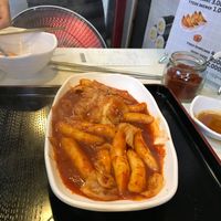 Tteokbokki at Maru JaYeonSik Kimbap in Seoul