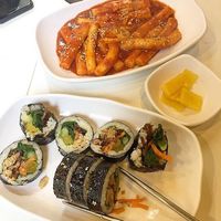 Tasty lunch!! at Maru JaYeonSik Kimbap in Seoul