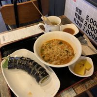 Ramen now! at Maru JaYeonSik Kimbap in Seoul