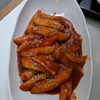Tteokbokki at Maru JaYeonSik Kimbap in Seoul