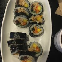 Tofu gimbap  at Maru JaYeonSik Kimbap in Seoul