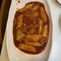 tteokbokki at Maru JaYeonSik Kimbap in Seoul