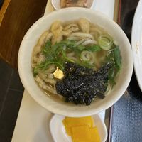Udon noodles at Maru JaYeonSik Kimbap in Seoul