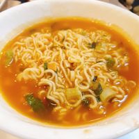 라면 at Maru JaYeonSik Kimbap in Seoul