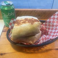 Chicken wrap  at Real Fake Meats in Halifax