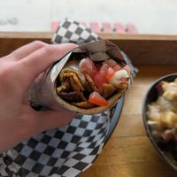 Veggie donair at Real Fake Meats in Halifax
