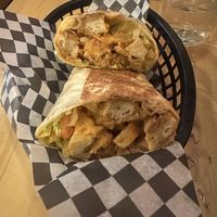 Buffalo wrap   at Real Fake Meats in Halifax