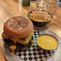 The special with side mac n cheeze at Real Fake Meats in Halifax