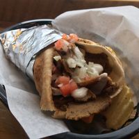Veggie Donair at Real Fake Meats in Halifax