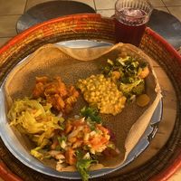 Vegetal Aterkek and Karkade  at Addis Abeba in Barcelona