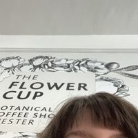 Signage  at The Flower Cup in Chester