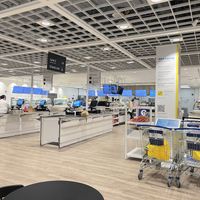 Upstairs eating area   at IKEA in Canton
