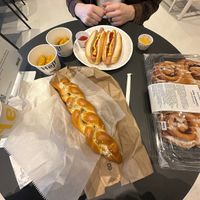 All of this (minus the cinnamon rolls but including a drink) was only about $11!!!  at IKEA in Canton