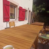 View from the garden at La Beuratte in Cornimont