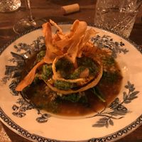 Roasted celeriac at Brasserie Uno in Zermatt