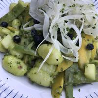 Gnocchi  at Brasserie Uno in Zermatt
