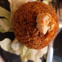 Falafel at La Buena Vida in Granada