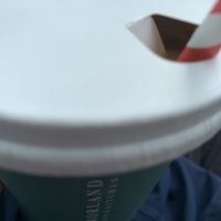 Oat latte  at Rheged in Penrith