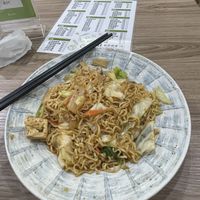 臭豆腐面  at MùYě Shū Shí in Zhubei