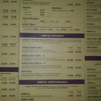 menu February 2025 at Zea Maiz in Cali