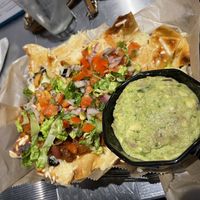 Vegan nachos!  at Bit Bar in Salem