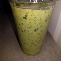 Go green smoothie at Thrive in Hampstead