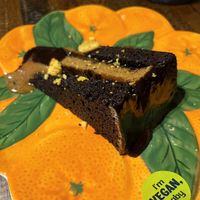 Chocolate fudge cake   at Zizzi in Bath