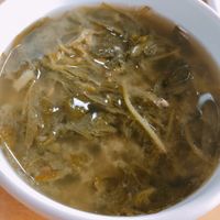 Mugwort soup  at Sangrokwon Chaesikdang in Seoul