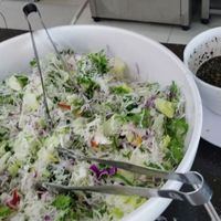 Salad at Sangrokwon Chaesikdang in Seoul