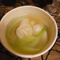 small wonton soup at Zen Gardens - Guelph in Guelph