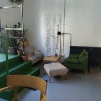 Inside of the cafe, has also two bigger tables on the other side at Poslasticarnica Suma in Belgrade