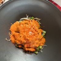 Asparagus dish   at Comune in Columbus