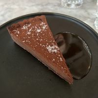 Chocolate “cheese” cakee  at Comune in Columbus