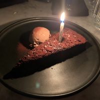 Avocado chocolate cake   at Comune in Columbus