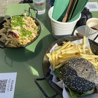 Fryteczki i Burger  at Veganda in Warsaw