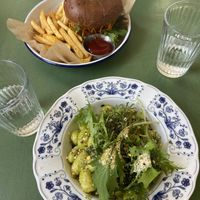 Pesto gnocchi  at Veganda in Warsaw