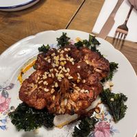 Tandoori cauliflower  at Veganda in Warsaw