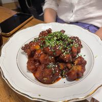 KFC cauliflower  at Veganda in Warsaw
