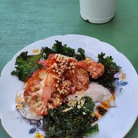 Tandoori cauliflower at Veganda in Warsaw