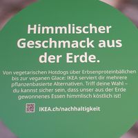 Sign at IKEA in Spreitenbach