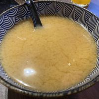 Spicy miso soup   at Umai Mi in Newcastle Upon Tyne