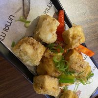 Salt and pepper tofu   at Umai Mi in Newcastle Upon Tyne