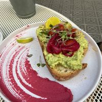 Avocado toast 🥑  at Hammock Juice Station in Barcelona