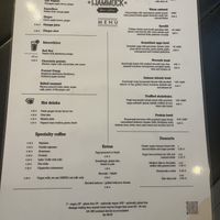 Menü  at Hammock Juice Station in Barcelona