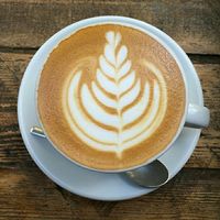 such a nice coffee at Hammock Juice Station in Barcelona