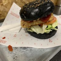 Seitan burger  at Take A Veg in Dublin