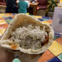 Falafel wrap  at Za'atar in Bellingen