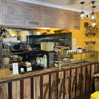 Counter  at Za'atar in Bellingen