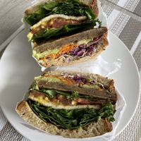 Sándwich  at Veganika in Lima